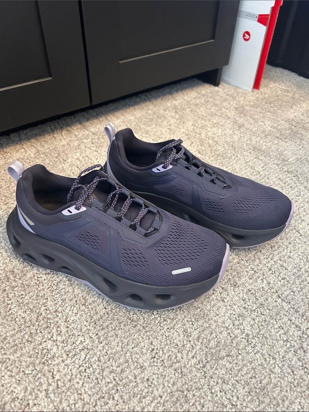 Activ8 Women’s Athletic Running Sneakers in Dark Purple